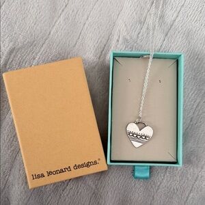 Lisa Leonard Designs Silver Heart Pendant Necklace
